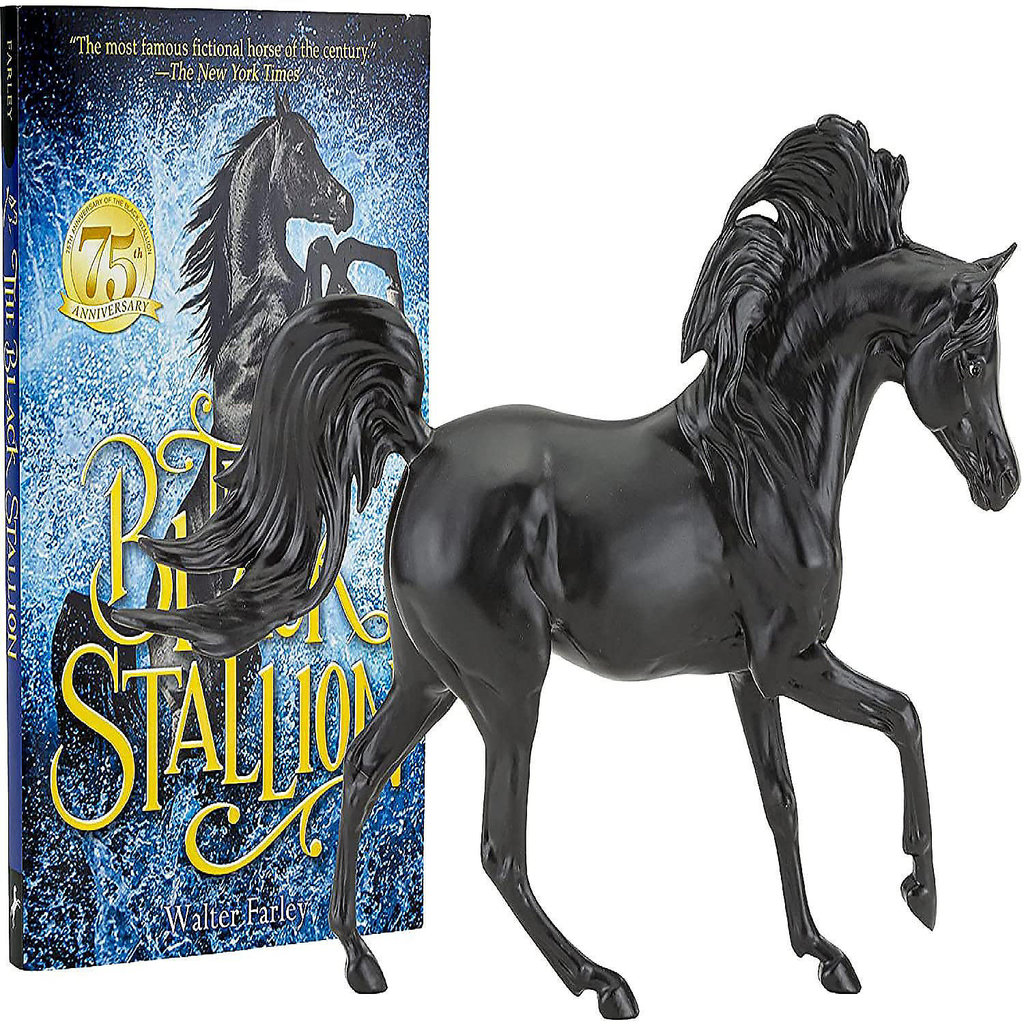 Breyer Breyer Black Stallion Horse and Book Set
