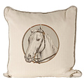 Ox Bow Ox Bow Horse Cameo Equestrian Pillow