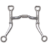 Myler Flat Shank with Low Port Comfort Snaffle Bit MB 04 5"