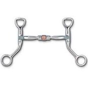 HBT Shank with Comfort Snaffle with Copper Roller MB 03 5"