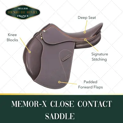 HDR HDR Memor-X Close Contact  Saddle