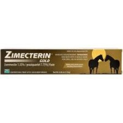 Zimecterin Gold Horse Dewormer Paste