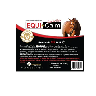 Equine Healthcare International EHI - Equi+ Calm Paste