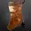 Equipage Imports Equestrian Christmas Snaffle Bit Leather Christmas Stocking XL