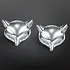 Equipage Imports Equestrian Fox Mask Sterling Silver Stud Earrings