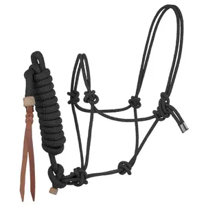 Martin Saddlery Nylon rope Halter w/ Adjustable Buckler - Freedom