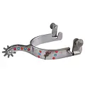 1205-LY-SR Reinsman Rose Spurs Ladies/Youth