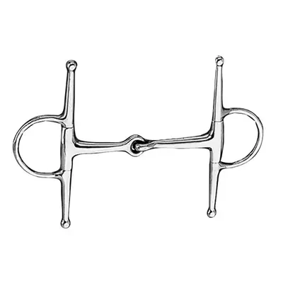 Korsteel - Medium Weight Full Cheek Eggbutt Snaffle Bit