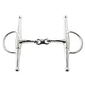 Stainless Steel French Link Full Cheek Snaffle Bit
