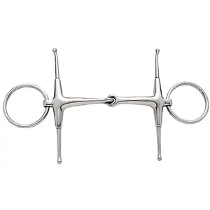 Korsteel - Stainless Steel Jointed Fulmer Snaffle Bit