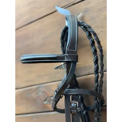 Royal Highness Double Stitch Leather Bridle