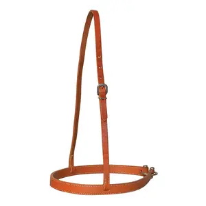 Circle Y Circle Y Noseband 3/4" Doubled & Stitched Regular Oil