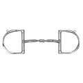 Myler Comfort Snaffle Dee with Hooks MB 01