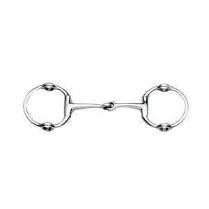 Korsteel Gag Cheltenham Eggbutt Bit 5-1/2"
