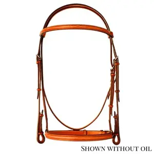 Edgewood - 3/4" Fancy Stitched Raised Non-Padded Bridle - Oversized