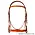 Edgewood - 3/4" Fancy Stitched Raised Non-Padded Bridle - Oversized
