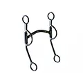 Miscellaneous Misc. Double Rein Sweet Iron Mullen Mouth Bit