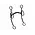 Miscellaneous Misc. Double Rein Sweet Iron Mullen Mouth Bit