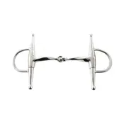 Korsteel Slow Twist Full Cheek Eggbutt Bit 4 1/2"