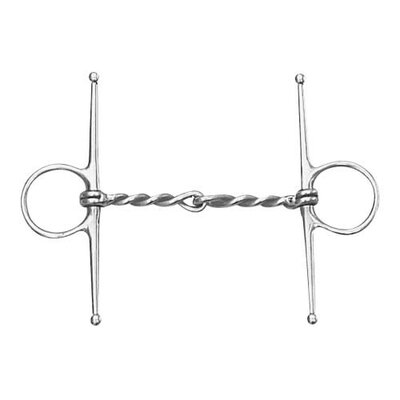 Stainless Steel Full Cheek Single Twisted Wire