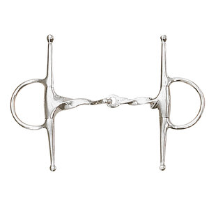Korsteel Slow Twist Full Cheek Eggbutt Bit