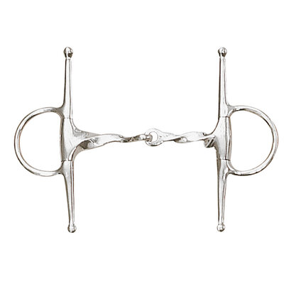 Korsteel Slow Twist Full Cheek Eggbutt Bit