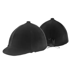 Ovation Velvet Helmet Cover Black