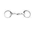 Coronet Flat Ring Slow Twist Eggbutt Snaffle 5.5"