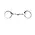Coronet Flat Ring Slow Twist Eggbutt Snaffle 5.5"