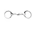 Coronet Flat Ring Slow Twist Eggbutt Snaffle 5.5"