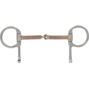 Miscellaneous Half Cheek Copper Wire Wrapped Snaffle 4 3/4"