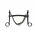 Korsteel Fixed Cheek Mullen Mouth Weymouth Bit - 5"
