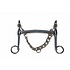 Korsteel Fixed Cheek Mullen Mouth Weymouth Bit - 5"
