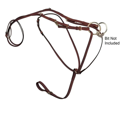 Tory Tory Leather Co. - Leather German Martingale - Havana