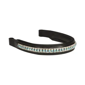 Ovation Browband Ovation Tiffany Clear/turquoise
