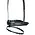 KL Select - Red Barn Salute Bridle Padded Noseband w/ Flash - Black Oversize