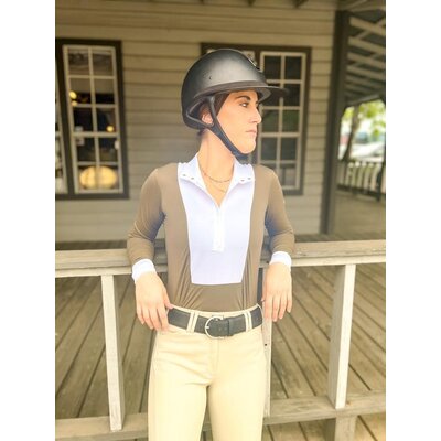 70 Degrees 70°  Classic Bib Show Shirt - Long Sleeve