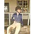 70 Degrees 70° French Stripe Performance Sun Shirt