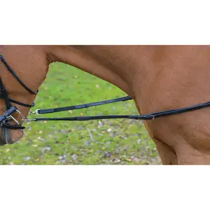 Shires Shires Leather & Elastic Side Reins