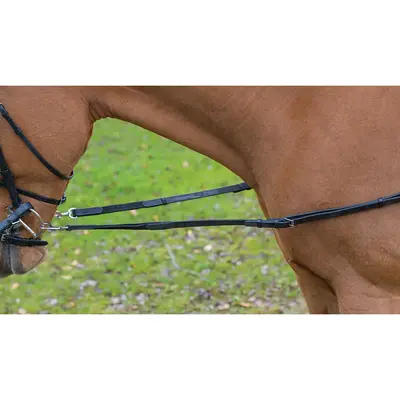Shires Shires Leather & Elastic Side Reins