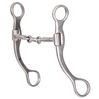 Classic Equine Performance Series Smooth Dog Bone 7.5" Bit