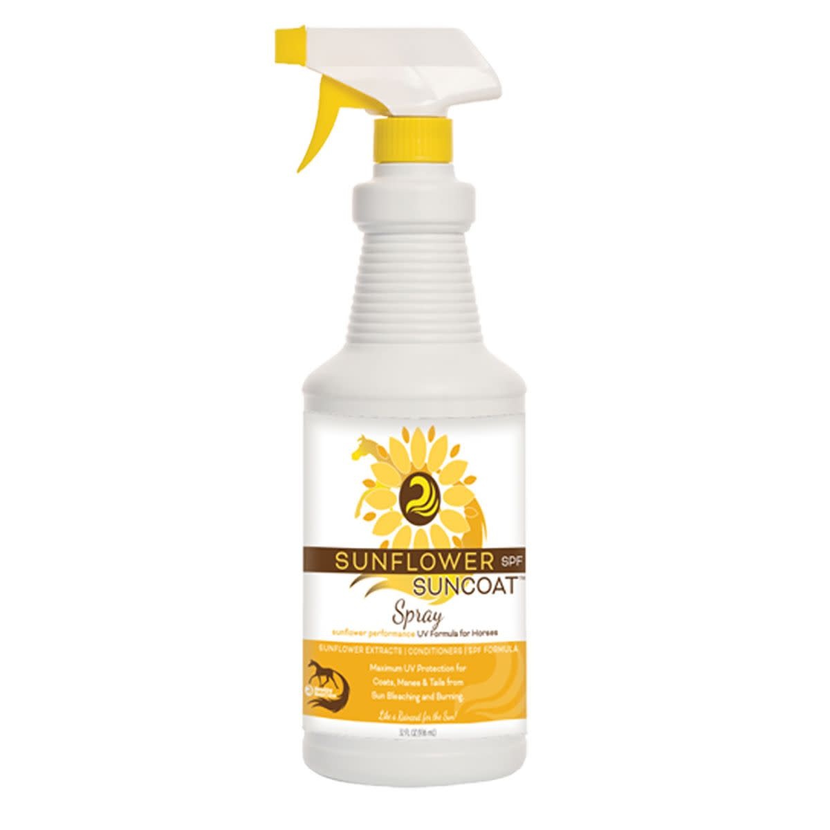 Sunflower Suncoat SPF for Horses 32Oz Charlotte's Saddlery