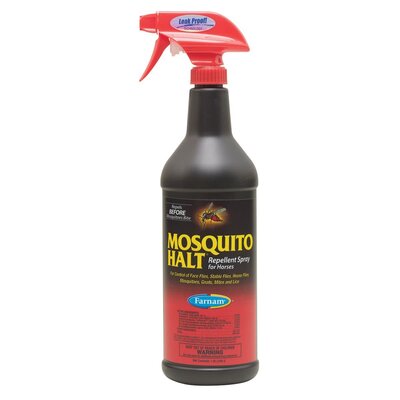 Farnam Mosquito Halt Repellent Spray for Horses Farnam 32Oz