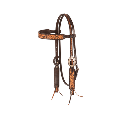 Martin Saddlery Headstall BB 22 Two Tone