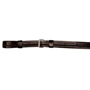 Circle Y Circle Y 1.5" Shell Flank Cinch Blk