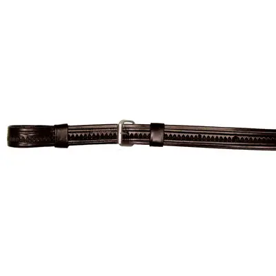 Circle Y Circle Y 1.5" Shell Flank Cinch Blk