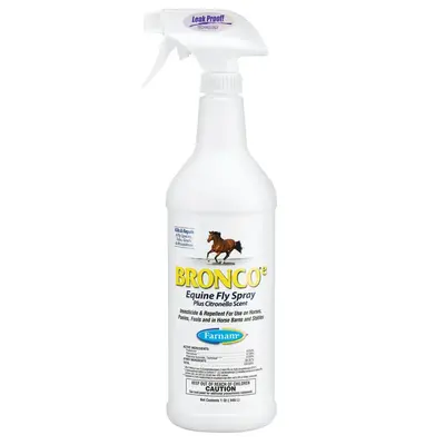 Farnam Farnam Bronco-e Equine Fly Spray 32oz