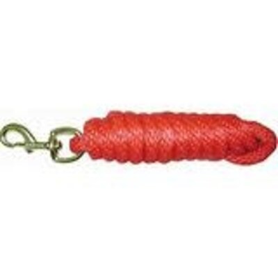 Valhoma Lead Rope w/ Brass Bolt Snap