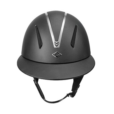 IRH Helmets IRH F1 Wide Brim Helmet w/ Leather Finish