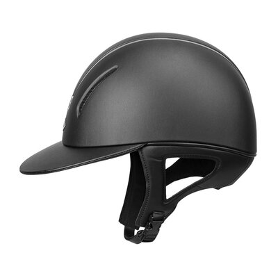 IRH Helmets IRH F1 Wide Brim Helmet w/ Leather Finish